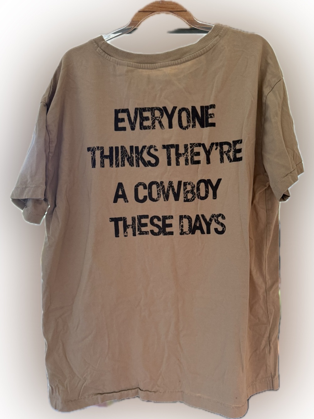 SHYANNE Cute COWGIRL COWBOY tee shirt! Medium